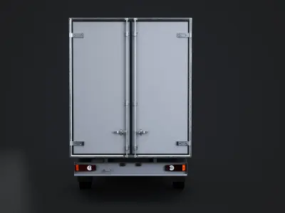  Renault Master 2025 Refrigerated Van - High-Detail 3D Model 