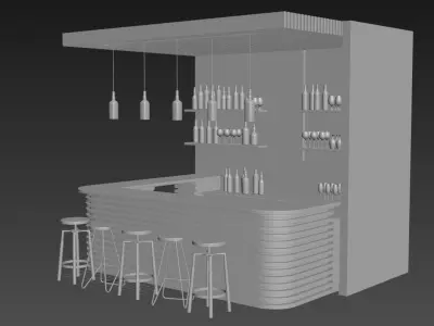 Loft Bar Collection 10 3D model