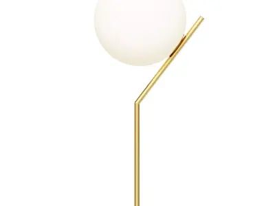 Desktop Designer lamp IC T1 HIGH by Flos 3D model