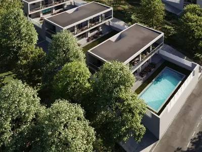Villas Masterplan 3D model