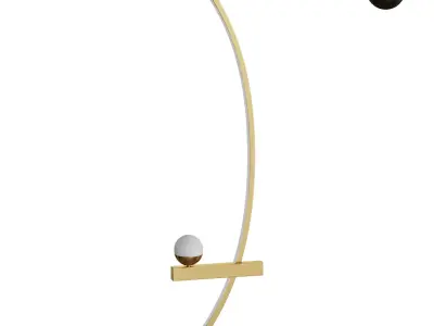 Elara wall lamp by Hestia 3D model