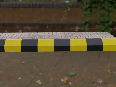 Foothpath High Quality Model Ready To Use  Free 3D model