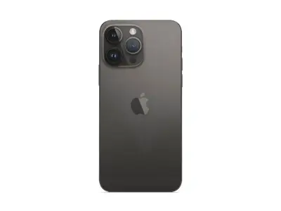 iPhone 14 Pro Max Space Black 3D model