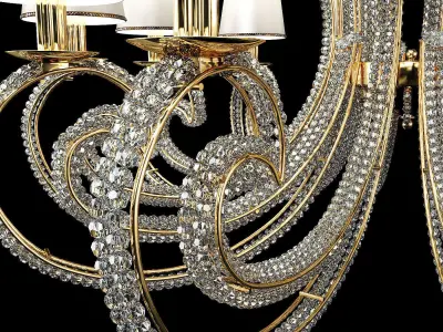 Masiero Chandelier 3D model