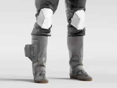 Scout Trooper inspired by Star Wars Battlefront  RIGGED 3D model
