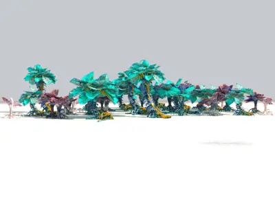 Alien Plants Animated Pack
