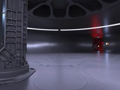  2 Sci-fi Interiors Set 