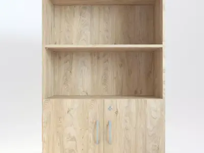 Wooden Cabinet 18 3D model
