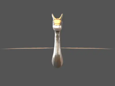 Cartoon Dragon Character v1 006 Low-poly 3D model