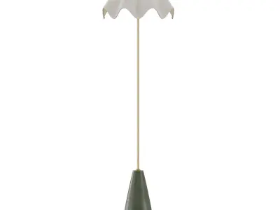 Floor lamp Threshold Low-poly 3D model
