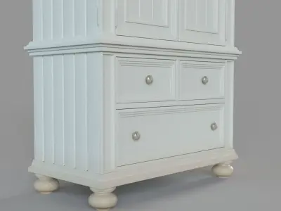 Miami Springs Armoire 3D model