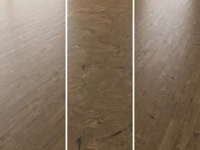  Parquet Oak Estate NEW Brushed set 7 3D model