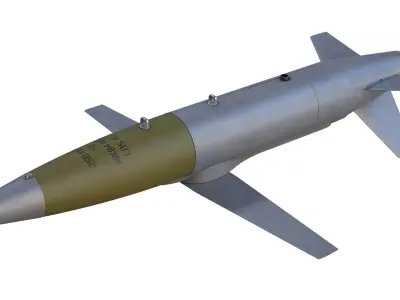 HOSBO Guided Glide Bomb 3D model