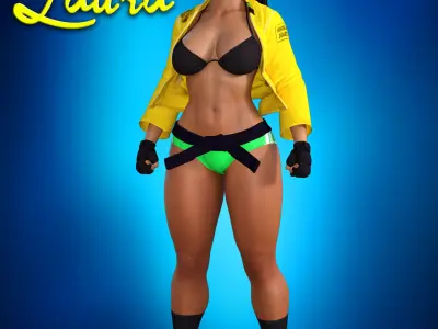 Laura for G8F 3D model