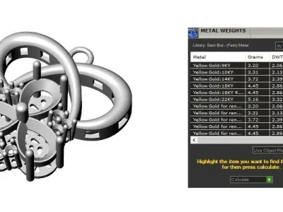 Half set 0048 3D print model