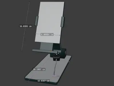 PHONE STAND HOLDER Low-poly 3D model