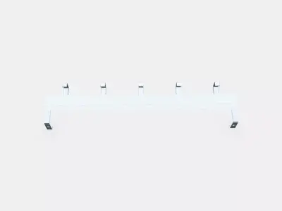 TJUSIG Hanger for door-wall Low-poly 3D model