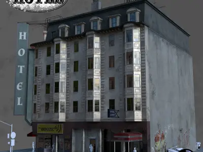 San Francisco Hotel 3D model