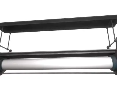 Fluorescent Lamp 11 Low-poly 3D model