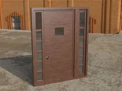Entrance Door 3D model buy
