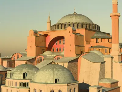 Hagia Sophia 3D model