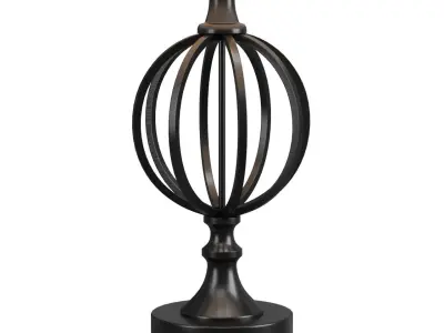 Lavish Home Table Lamp 3D model