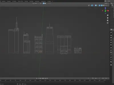 Building Pack Free low-poly 3D model purchase