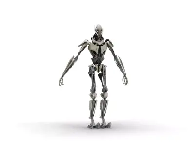 General Grievous - Star Wars Low-poly 3D model