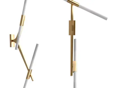 Fashion Wood Fork Modern 3D model