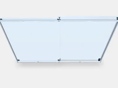 HASVIK Pair of sliding doors 2 Low-poly 3D model