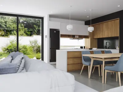 Dani House full CGI 3D model