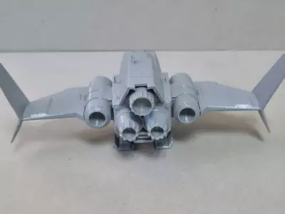 Radiant pillar 3D model