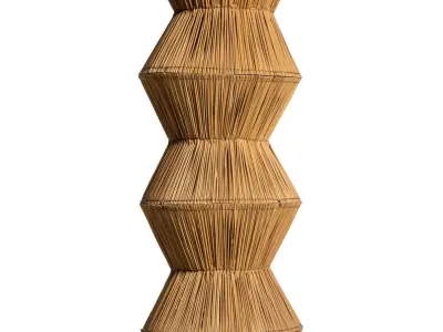 Bamboo Lamp 33 3D model