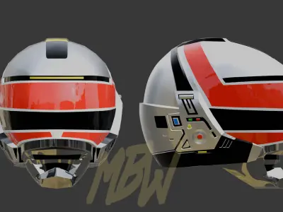 Spielban VR Troopers JB Reese Helmet 3D print model