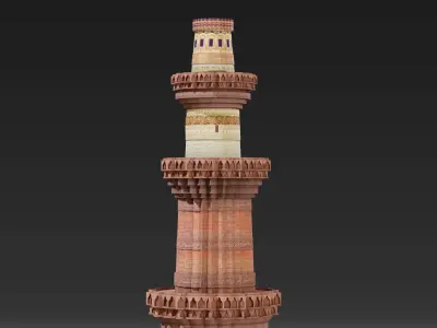 Qutub Minar 3D model