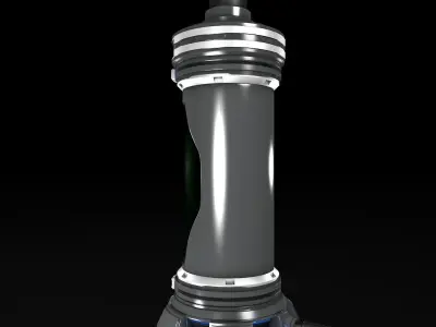 Sci Fi Liquid Container 3D model