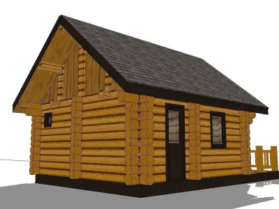 Creative Design-Holiday Cabin-064 3D model