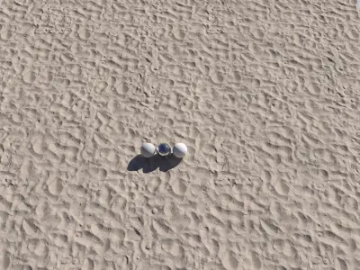 Beach Sand  Scan 3D model