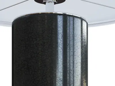 Stone Table Lamp 3D model