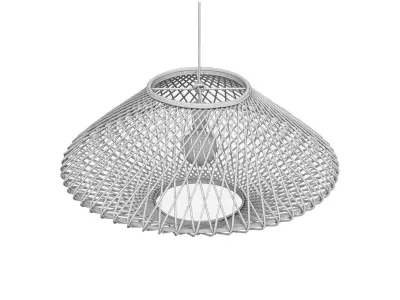 Madam Stoltz Bamboo Ceiling Lamp 3D model