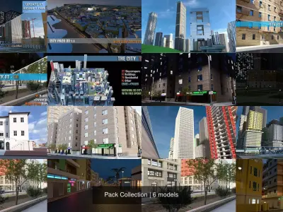 Pack Collection city screenshots