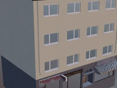 11 Gottesweg 118 50939 Koln Germany Low-poly 3D model