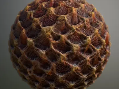 Material Skin Alien 26 Seamless PBR Texture Texture