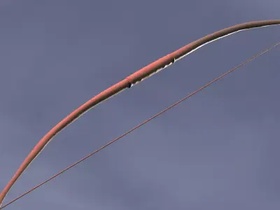 Samurai Bow 3D model