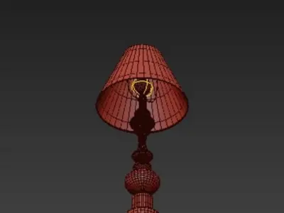 Currey Company Lighting Farrington Table Lamp 3D model