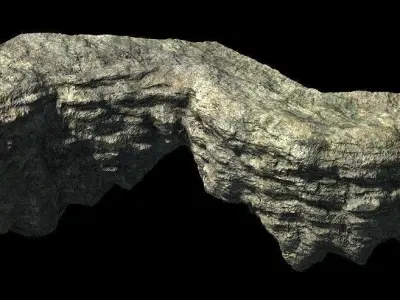 Rock - Caves - Magma 3D model