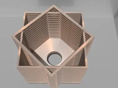 Party lamp 3 3D print model