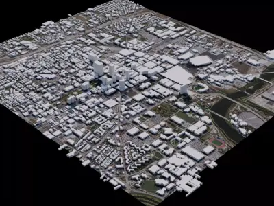 Indianapolis - USA 3D model