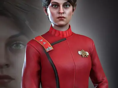 WOK Saavik For G8F 3D model