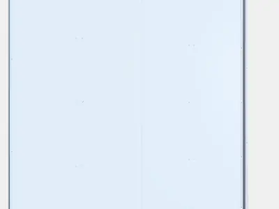 HASVIK Pair of sliding doors 2 Low-poly 3D model